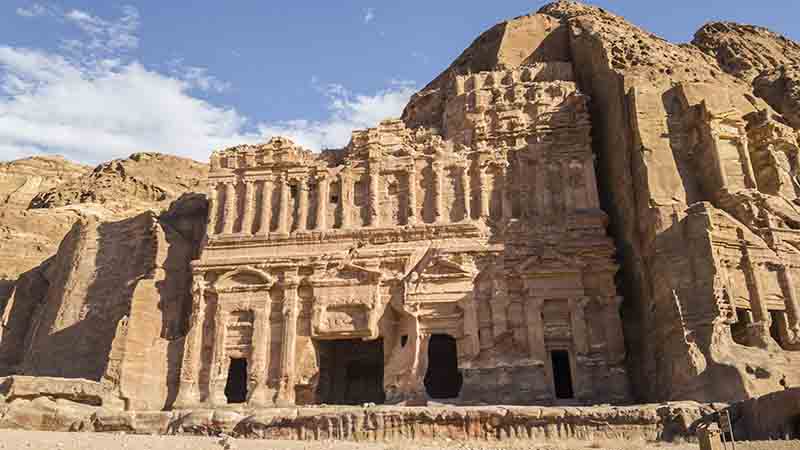 87 - Jordania - Petra - Tumbas Reales - tumba del Palacio